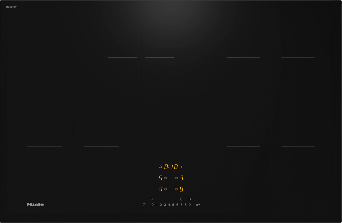 MIELE inductiekookplaat - 76cm - KM7373FL