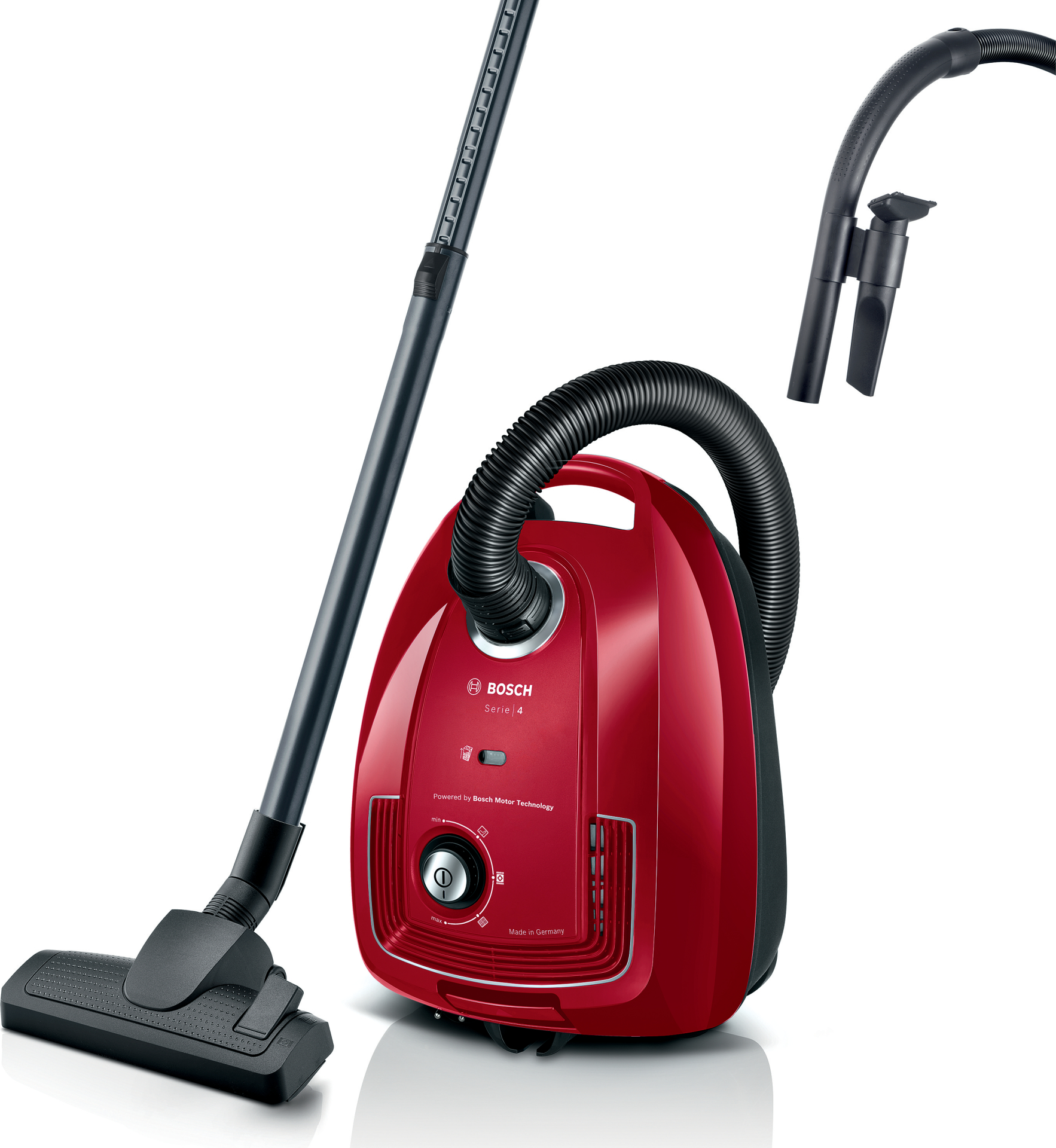 BOSCH SDA SERIE 4 stofzuiger met zak - BGB38RD2