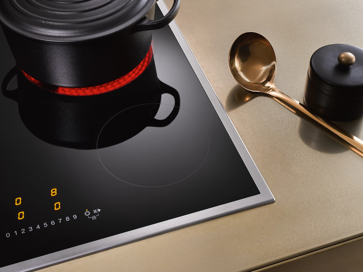 MIELE vitrokeramische kookplaat - 57cm - KM6520FR