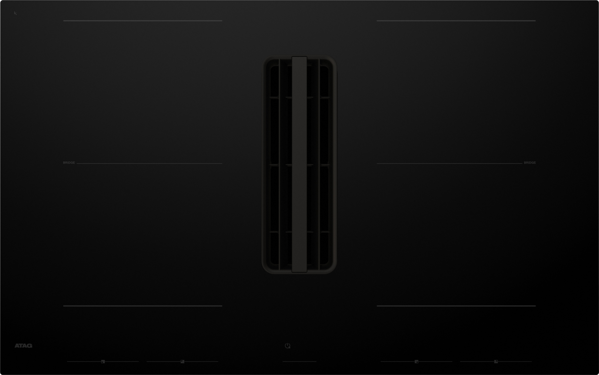 ATAG kookplaat met afzuiging - 83cm - HIDD28471SVI