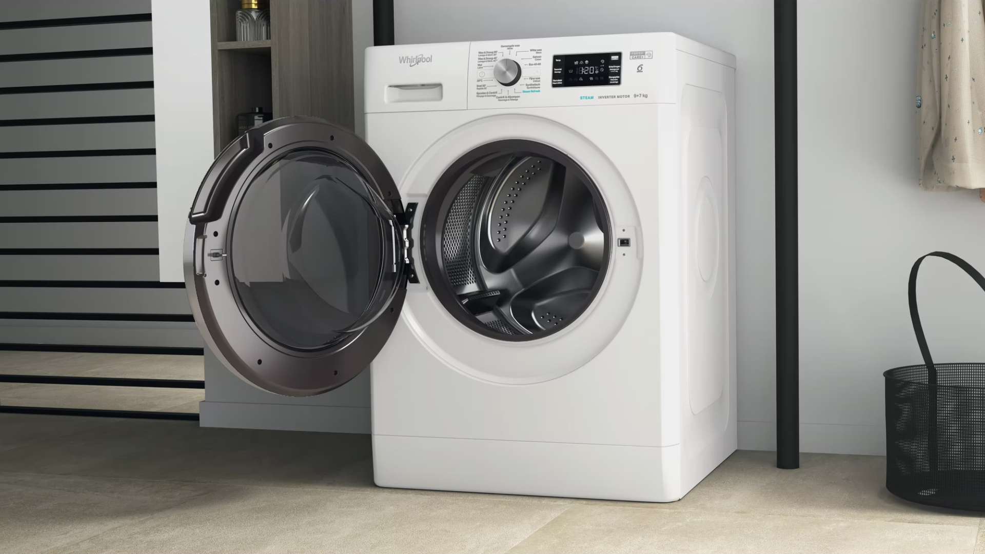 WHIRLPOOL Was-droogcombinatie 7 kg - FFWDB976258EBCVBE