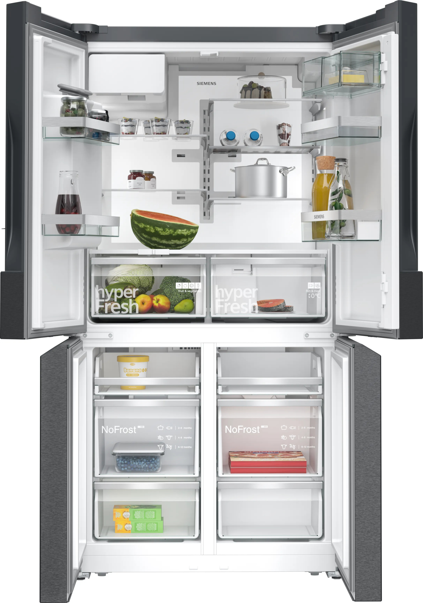 SIEMENS IQ700 side-by-side - 183cm - KF96DPXEA