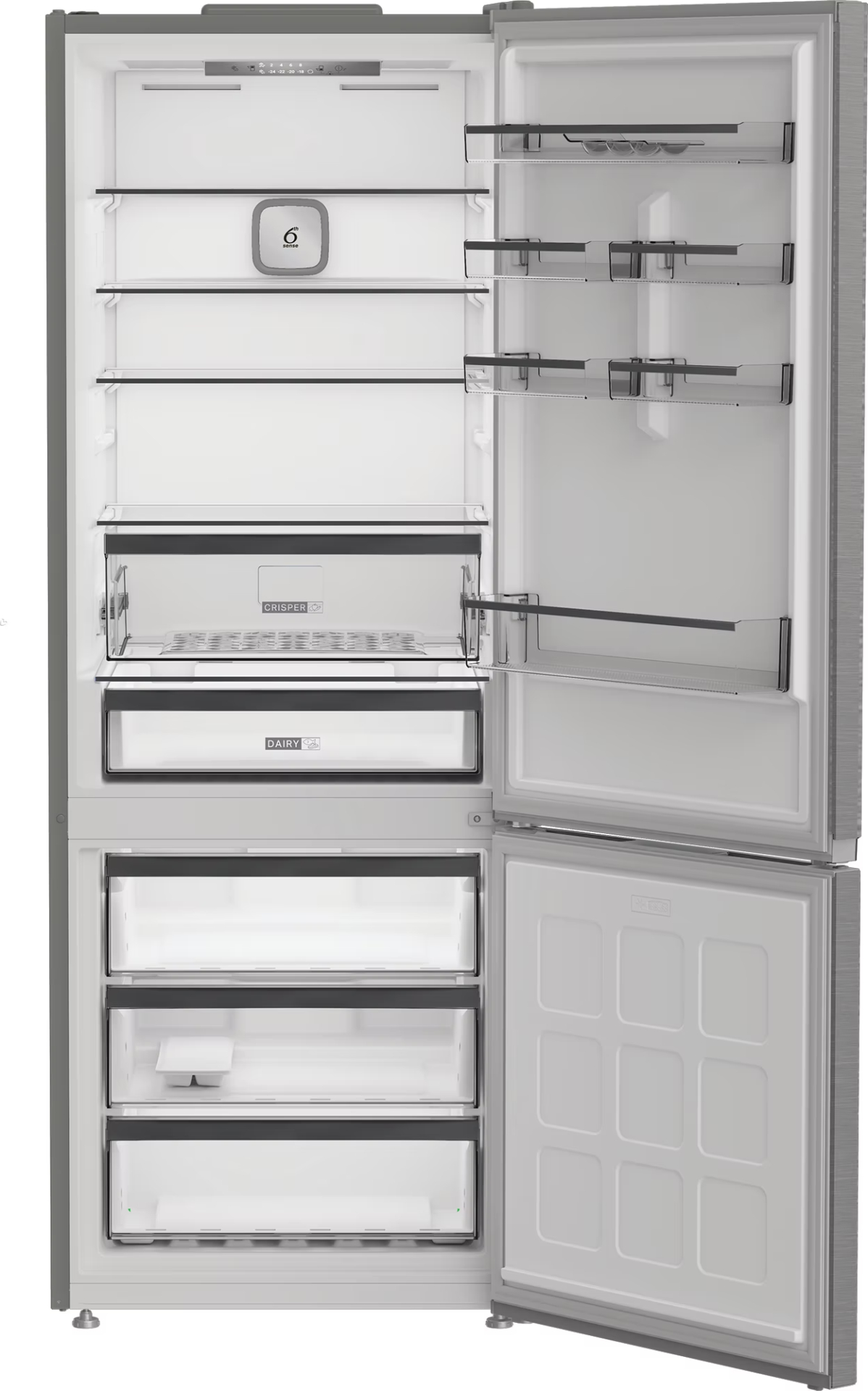 WHIRLPOOL vrijstaande koel-/vriescombinatie - 192cm - WHK25494X8E