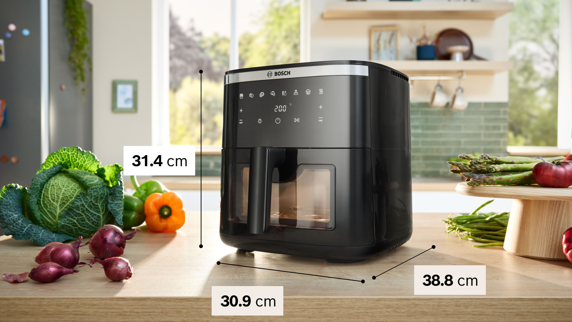 BOSCH  Series 6 airfryer - MAFS2671B