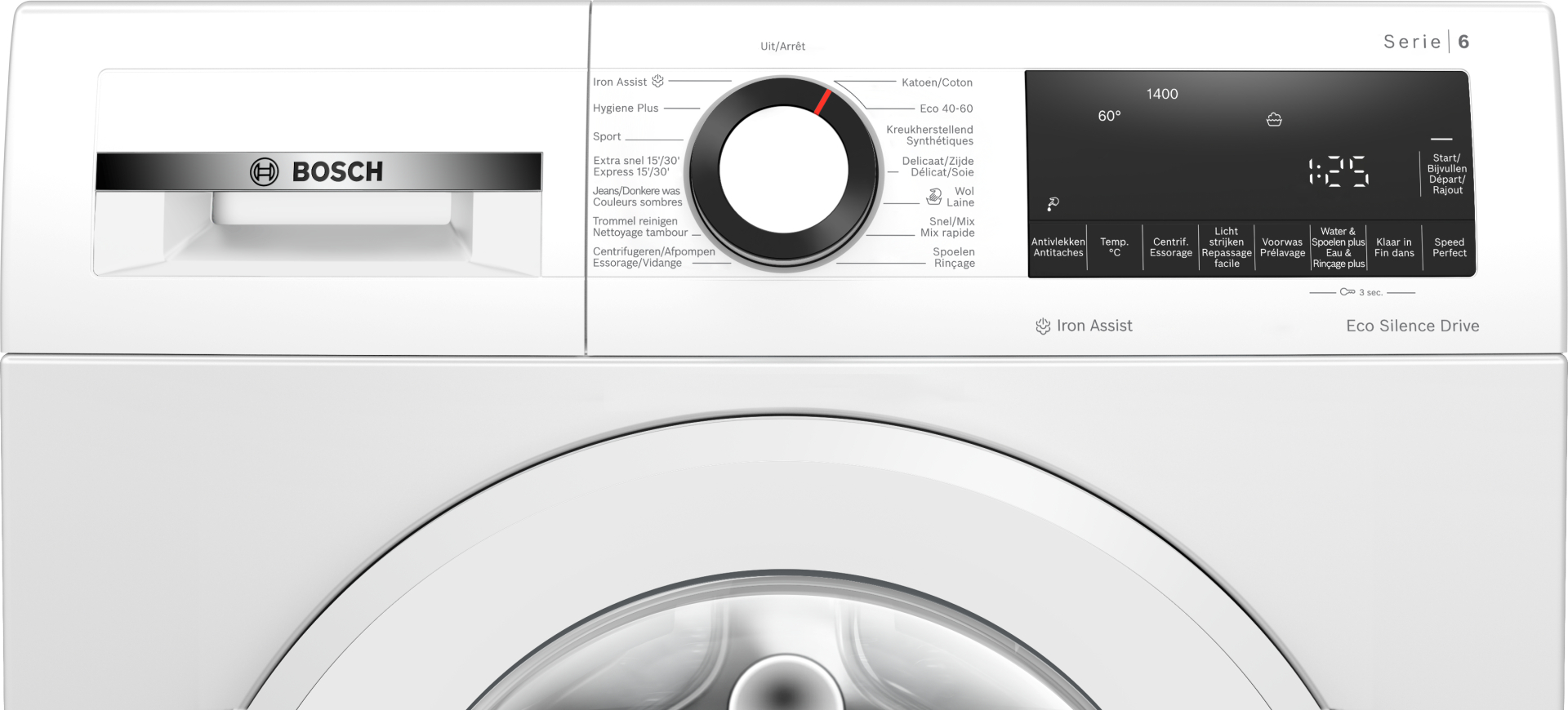 BOSCH SERIE 6 Wasmachine 9 kg - WGG244ZAFG