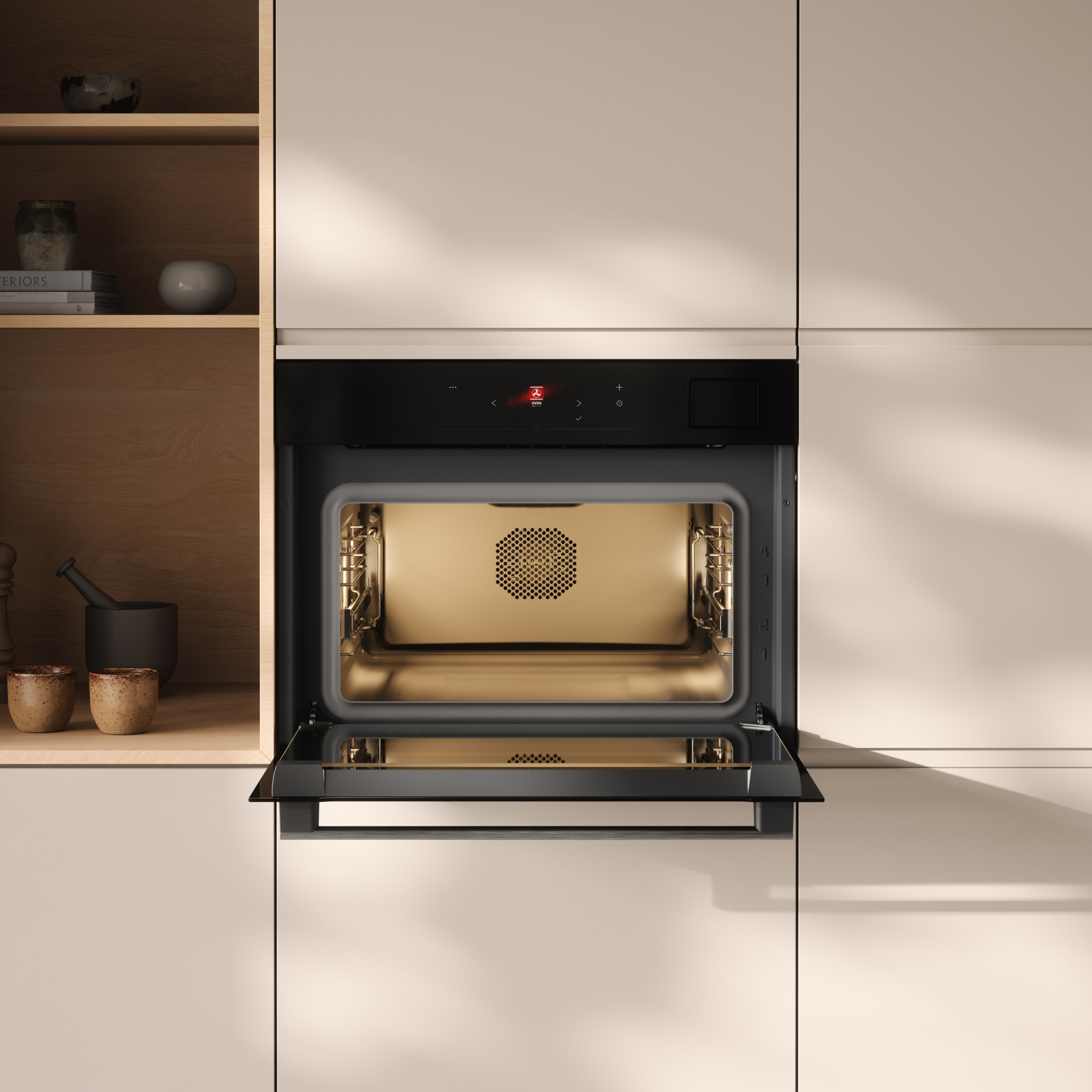 ATAG multifunctionele oven met stoom - 45cm - CS6471C