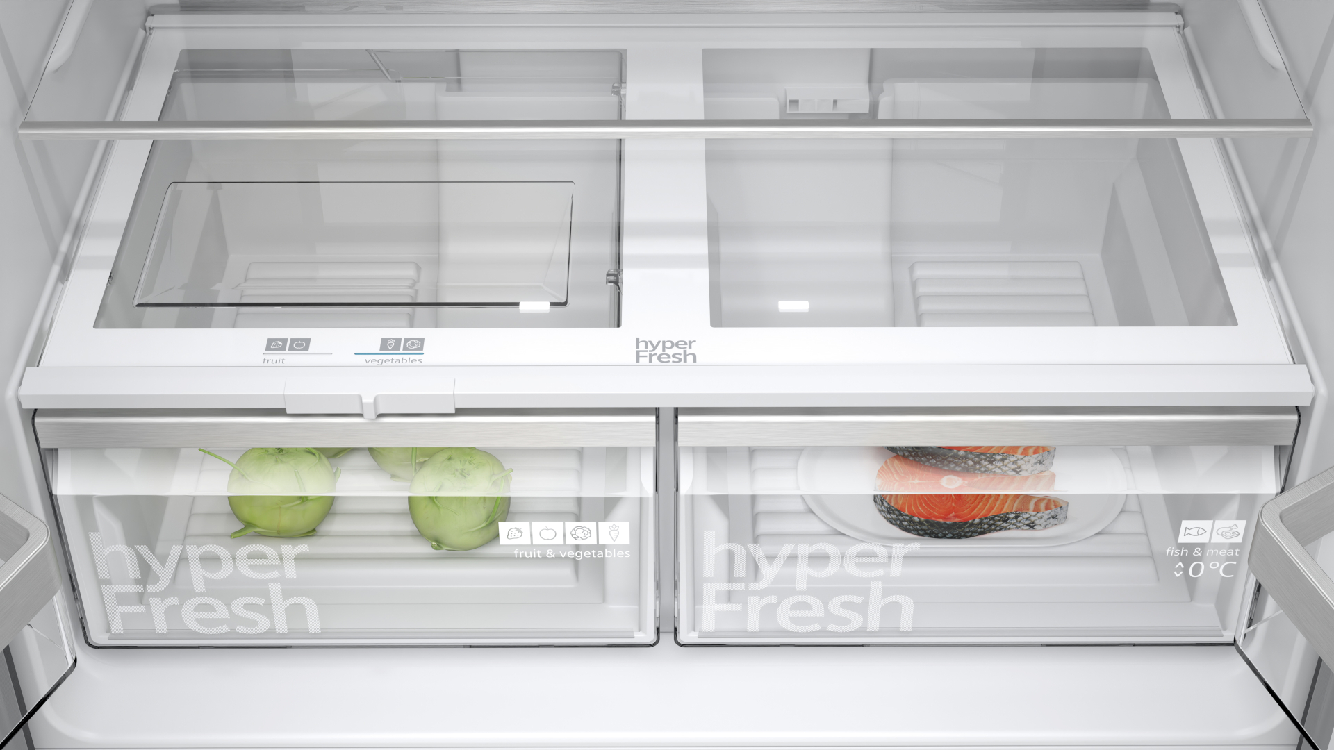 SIEMENS IQ300 side-by-side - 183cm - KF96NAXEA