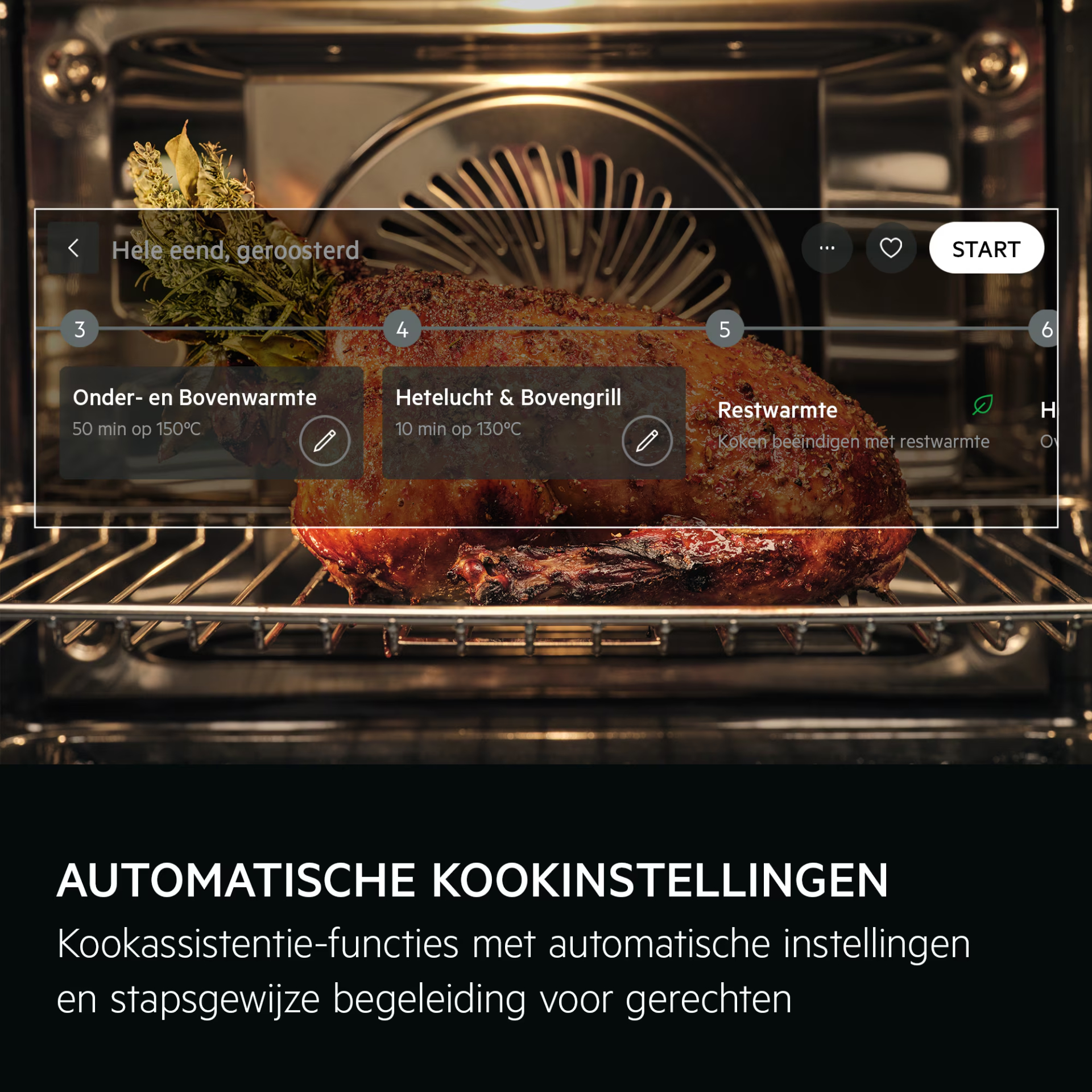 AEG 9000 multifunctionele oven met stoom - 45cm - TP9SK821T