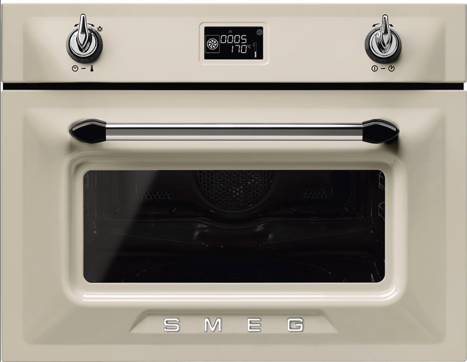 SMEG SO4902M1P multifunctionele oven met microgolfoven - 45cm
