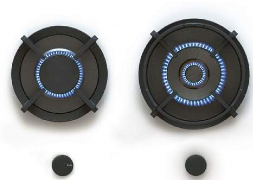 NOVY 56052 gaskookplaat - domino