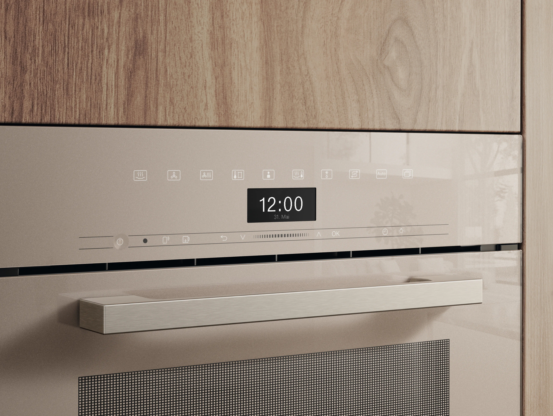 MIELE multifunctionele oven met stoom - 45cm - DGC7440HCPROPEARLBEIGEEU3