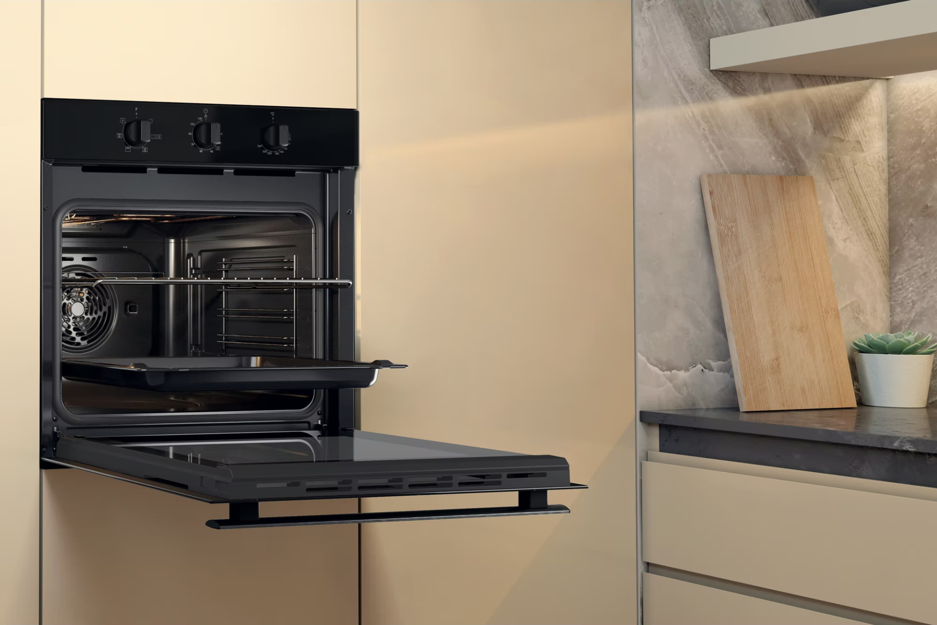 WHIRLPOOL NEW ACTUAL multifunctionele oven - 60cm - OMR35HR0B