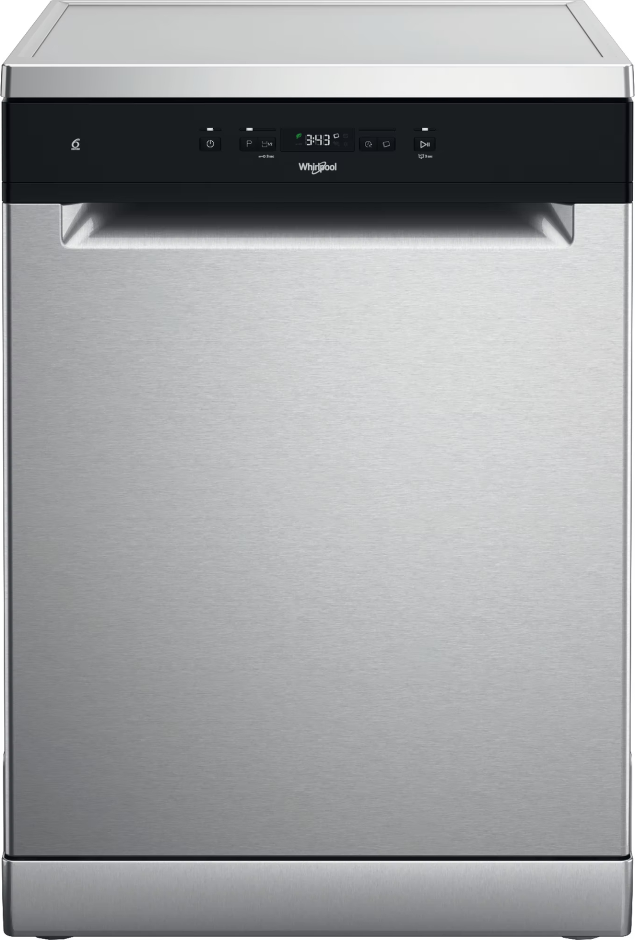 WHIRLPOOL vrijstaande vaatwasser - W2FHD624X