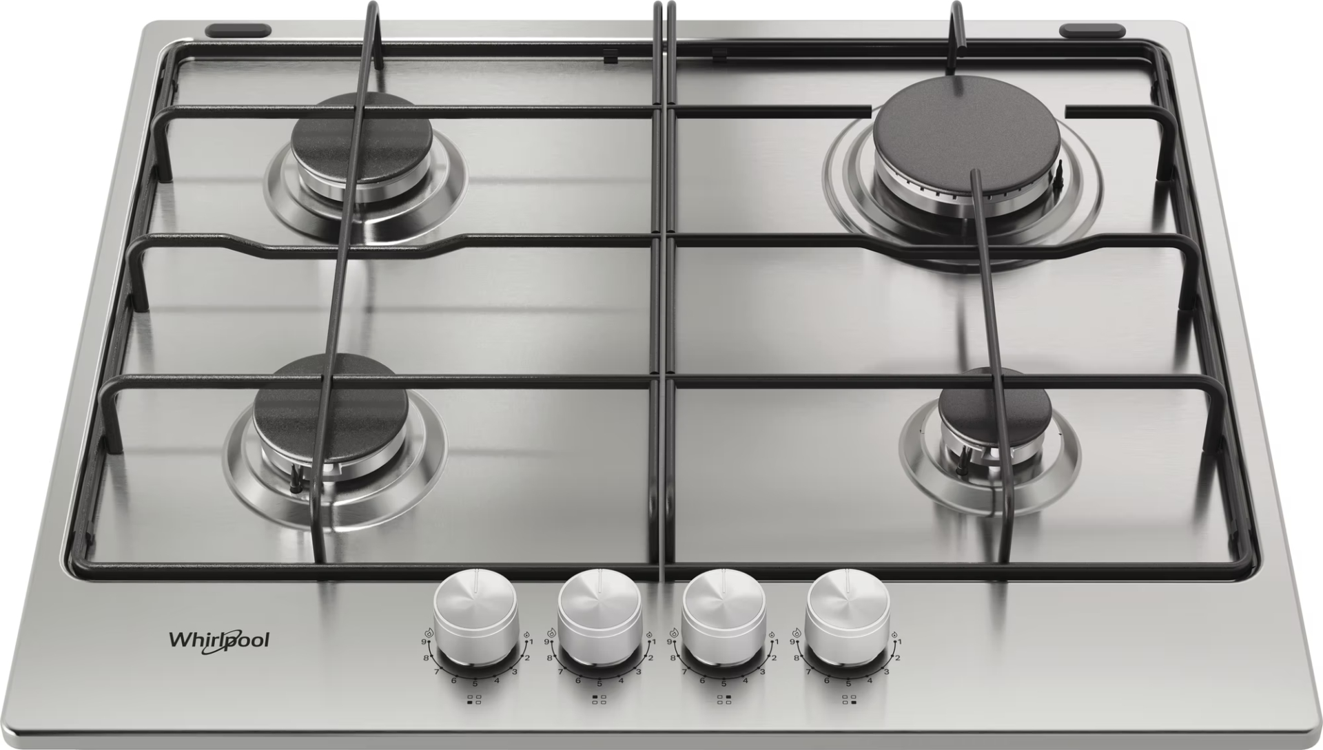 WHIRLPOOL gaskookplaat - 60cm - TGML650IX