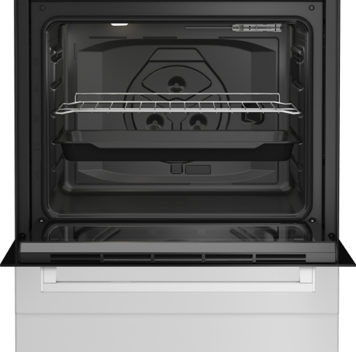 BEKO fornuis met electrische kookplaat - 60cm - FBS66000GW