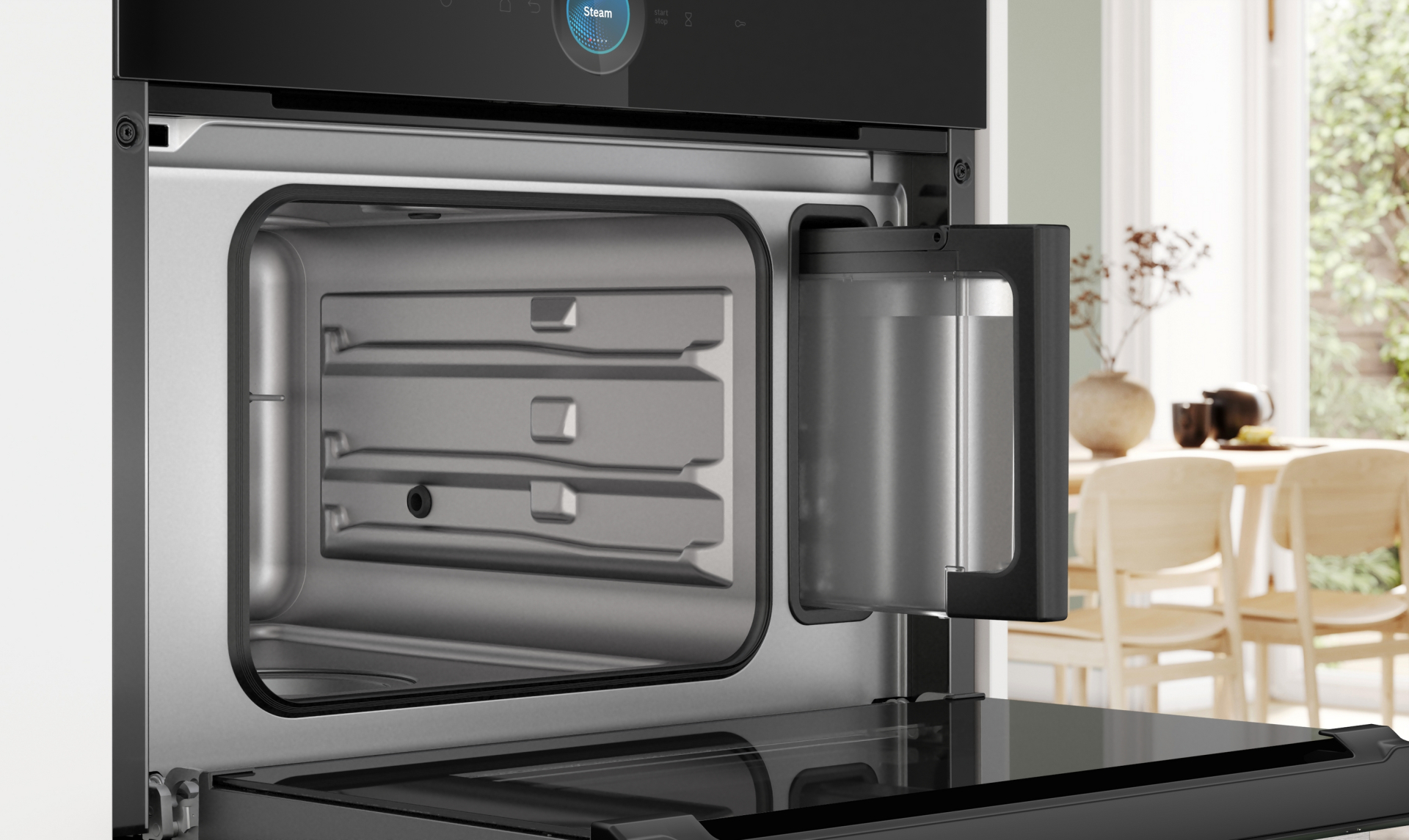 BOSCH SERIE 8 stoomoven - 45cm - CDG714XB1