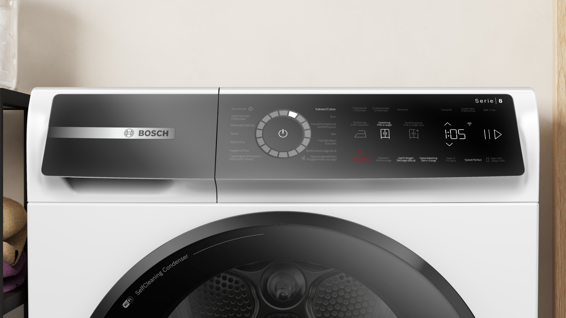 BOSCH SERIE 8 Droogkast 9 kg - WQB246CWFG