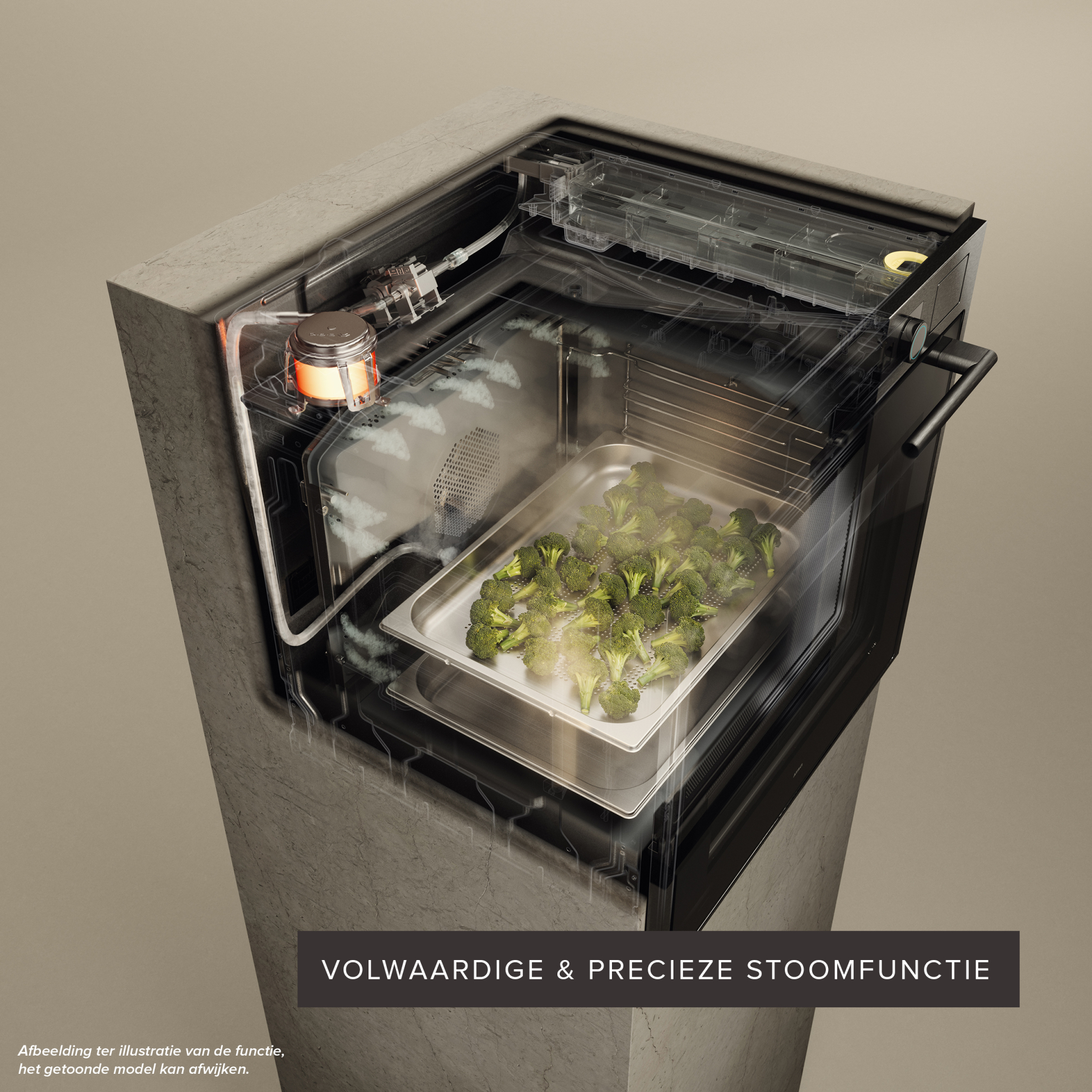 ATAG multifunctionele oven met stoom - 60cm - CS8611D