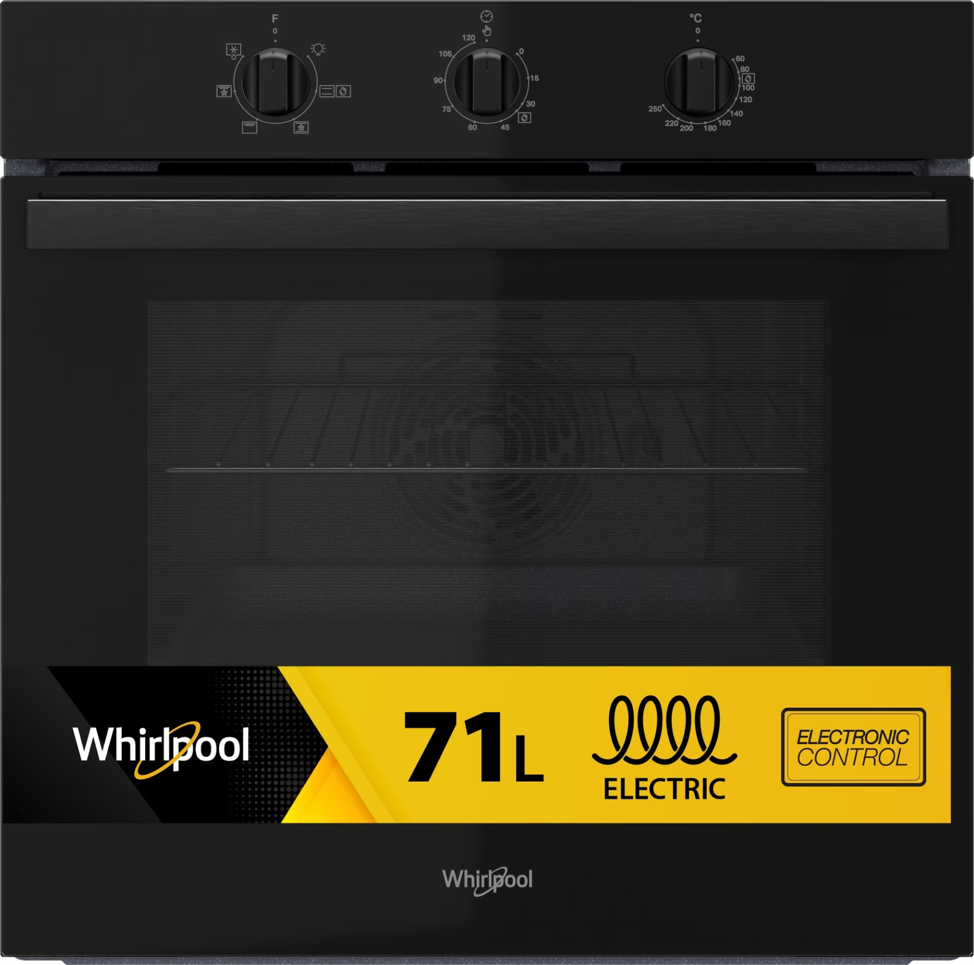 WHIRLPOOL NEW ACTUAL multifunctionele oven - 60cm - OMR35HR0B