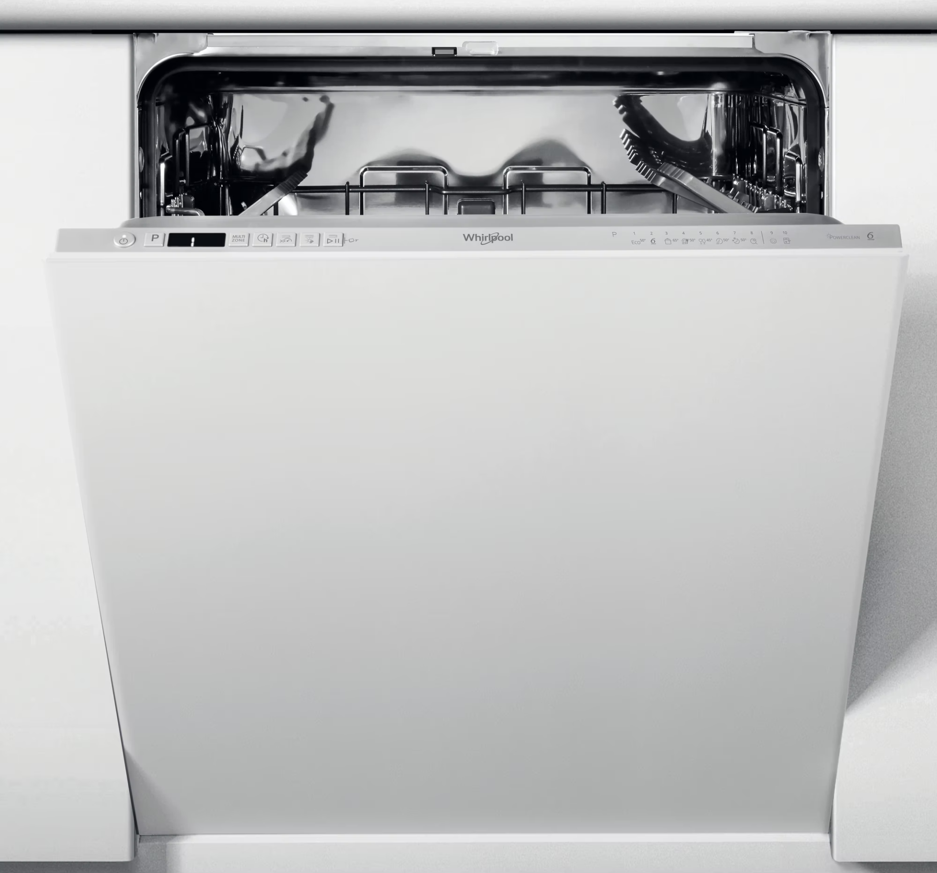 WHIRLPOOL vaatwasser volledig integreerbaar - WIO3T141PS