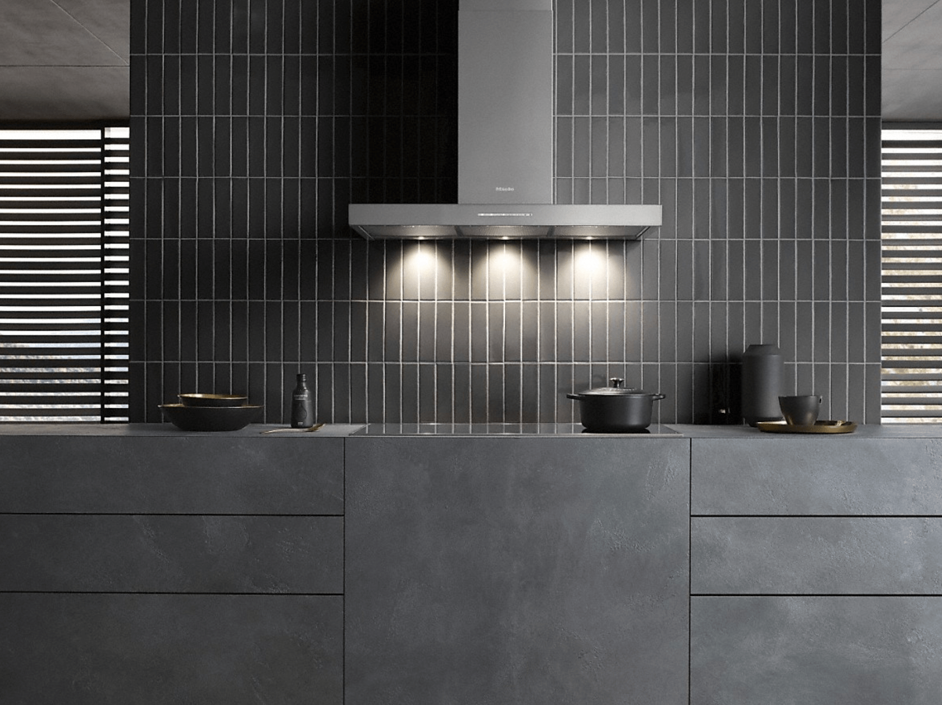 MIELE wandschouwdampkap - 90cm - DA4298W
