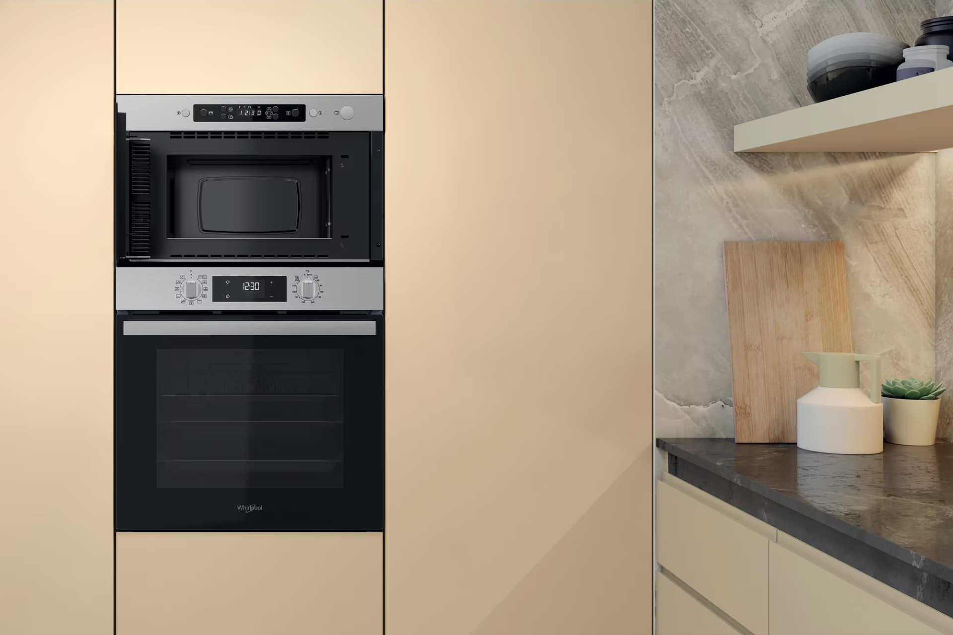 WHIRLPOOL microgolfoven - 38cm - MBNA910X