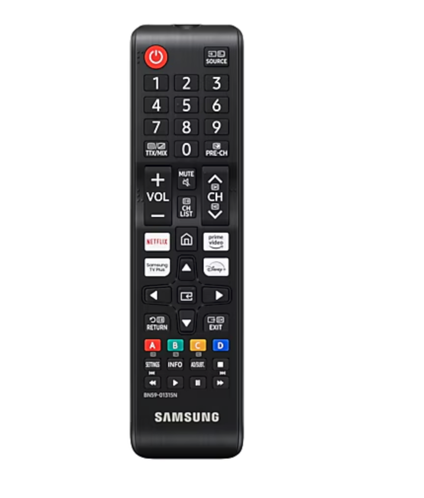 SAMSUNG VG-TM1240AN/XC afstandsbediening