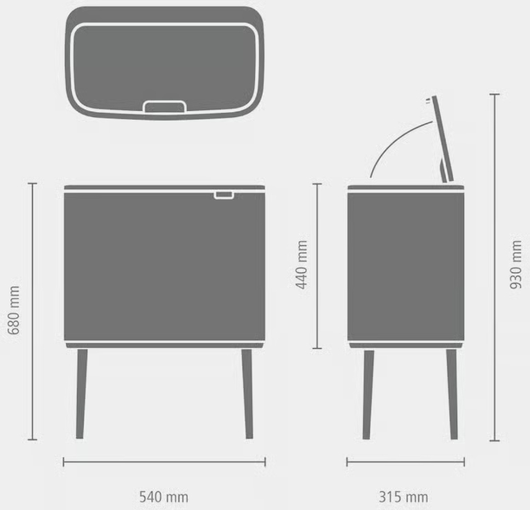 BRABANTIA afvalemmer - 255328