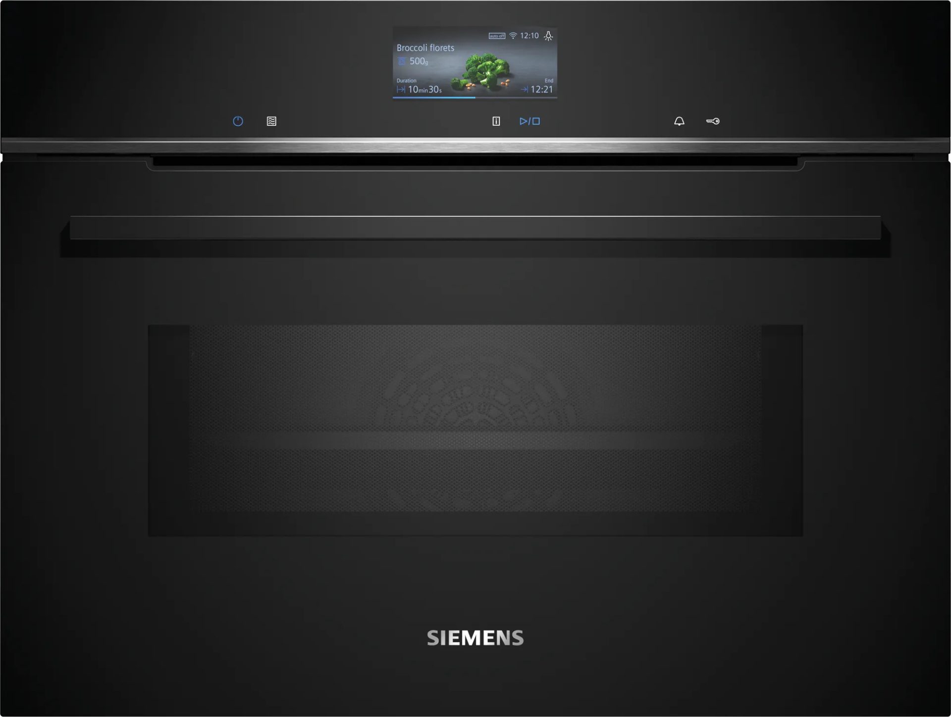 SIEMENS IQ700 multifunctionele oven met microgolfoven - 45cm - CM776G1B1