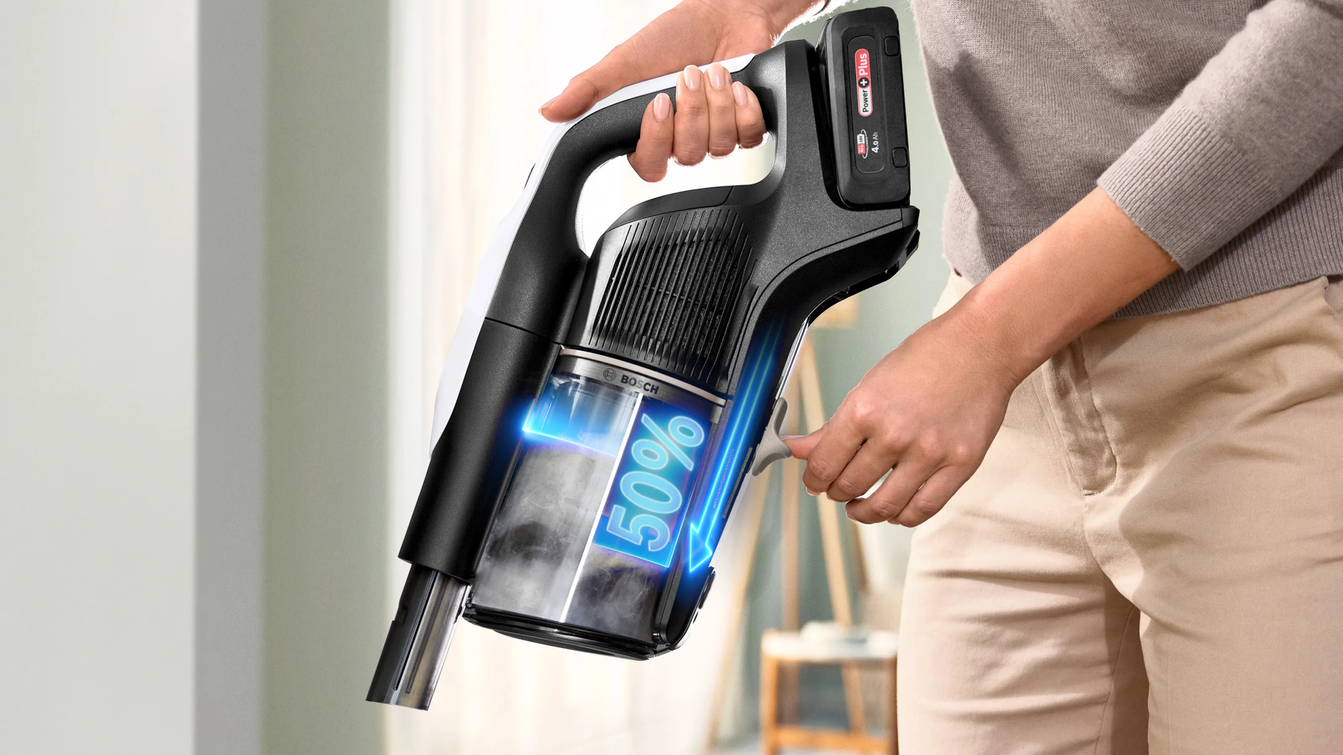 BOSCH  Unlimited 10 steelstofzuiger - BCS1041WAC