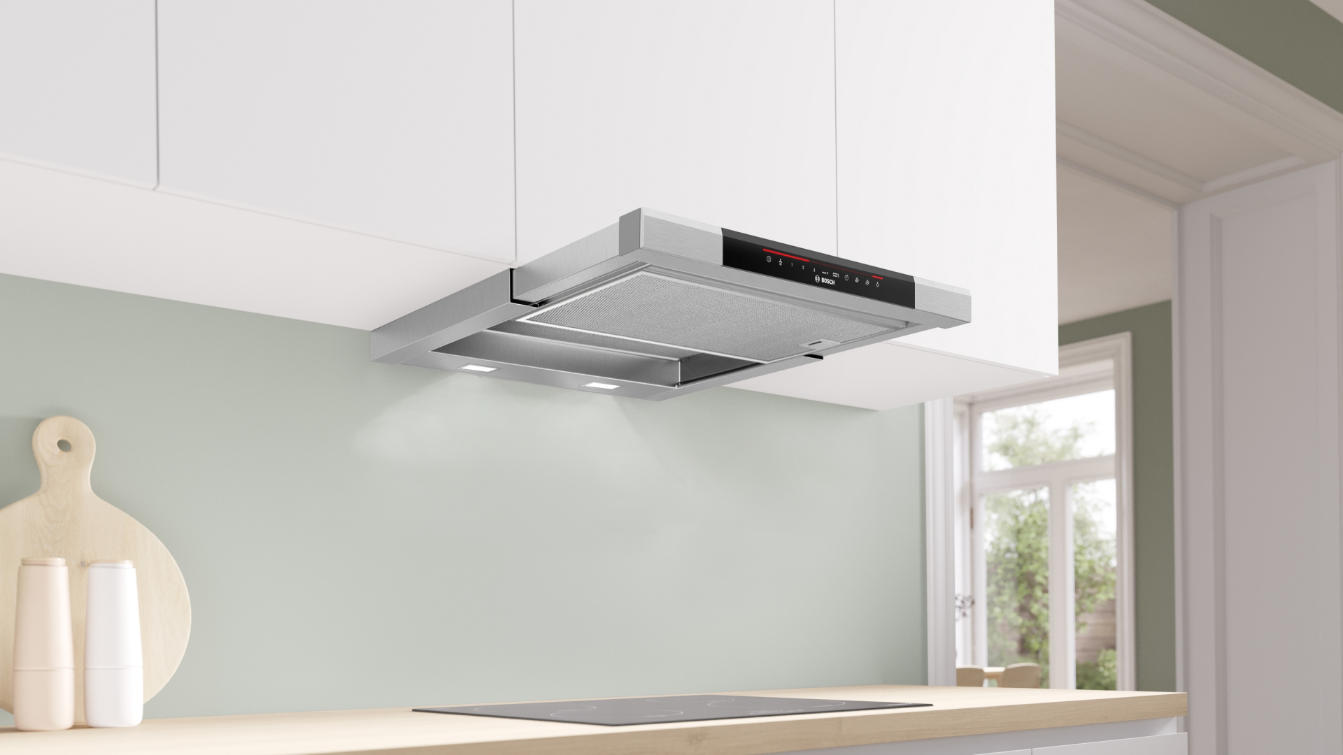 BOSCH SERIE 8 telescopische dampkap - 60cm - DFS067K51