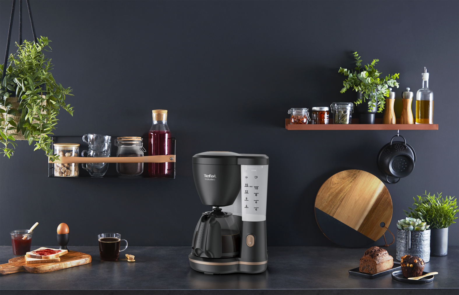 TEFAL Koffiezetapparaat zwart - CM533811