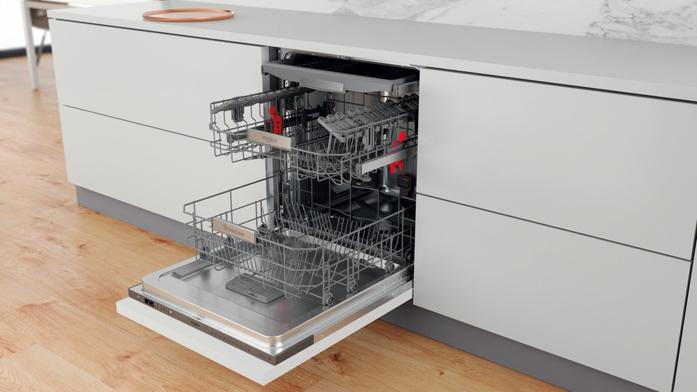WHIRLPOOL vaatwasser volledig integreerbaar - W0ID561S