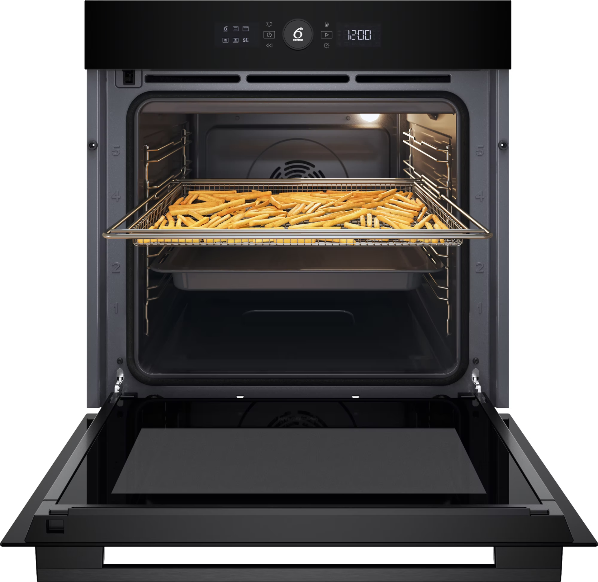 WHIRLPOOL multifunctionele oven met stoomtoevoeging - 60cm - WOI5S8PM1SBA
