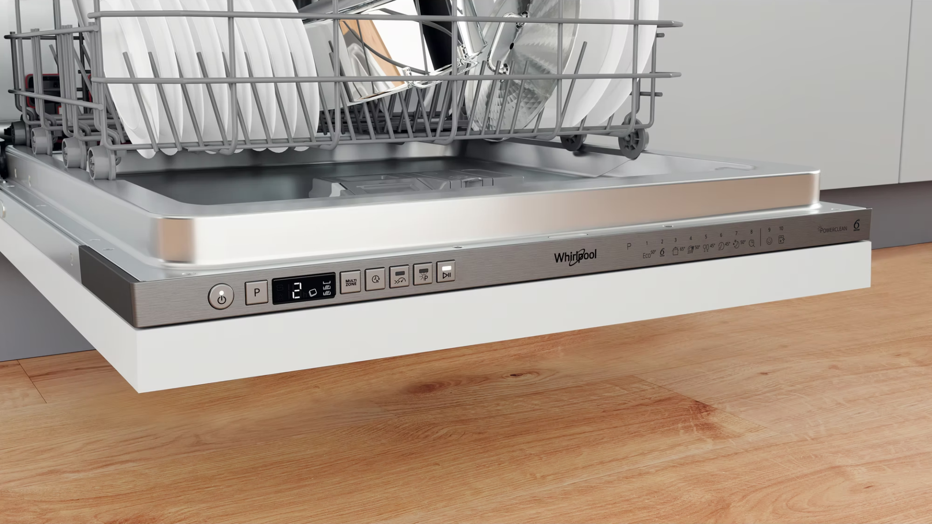 WHIRLPOOL vaatwasser volledig integreerbaar - WH6IA14BN7A0