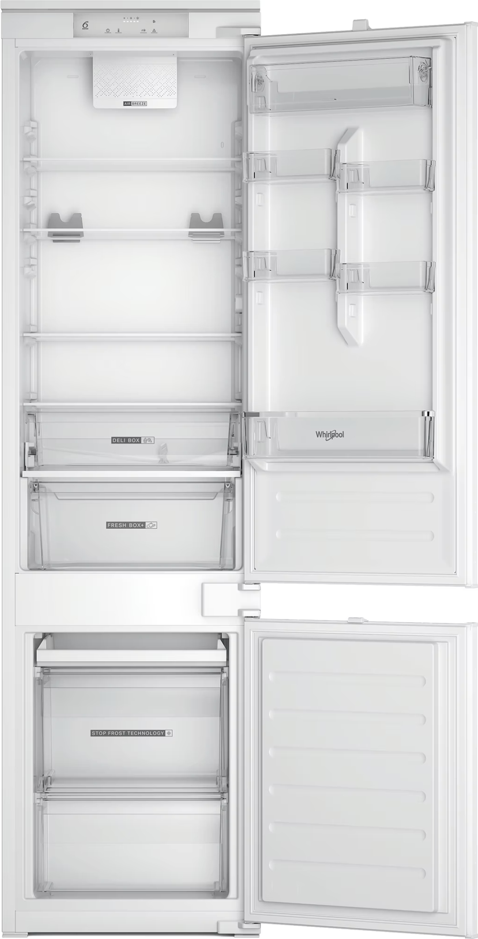 WHIRLPOOL koel-/vriescombinatie - 194cm - WHC20D023B1SF