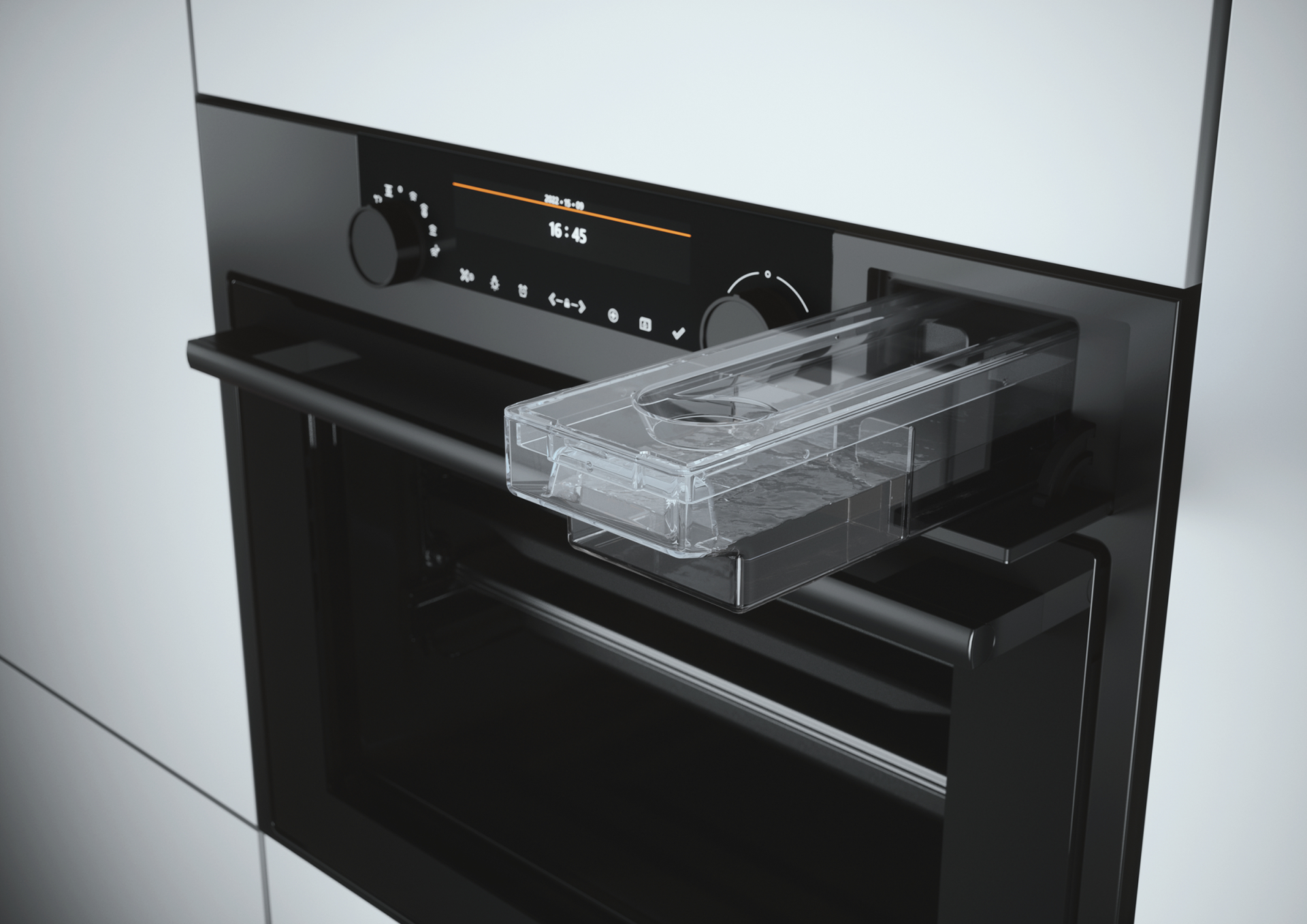ATAG multifunctionele oven met stoom - 45cm - CS4695D