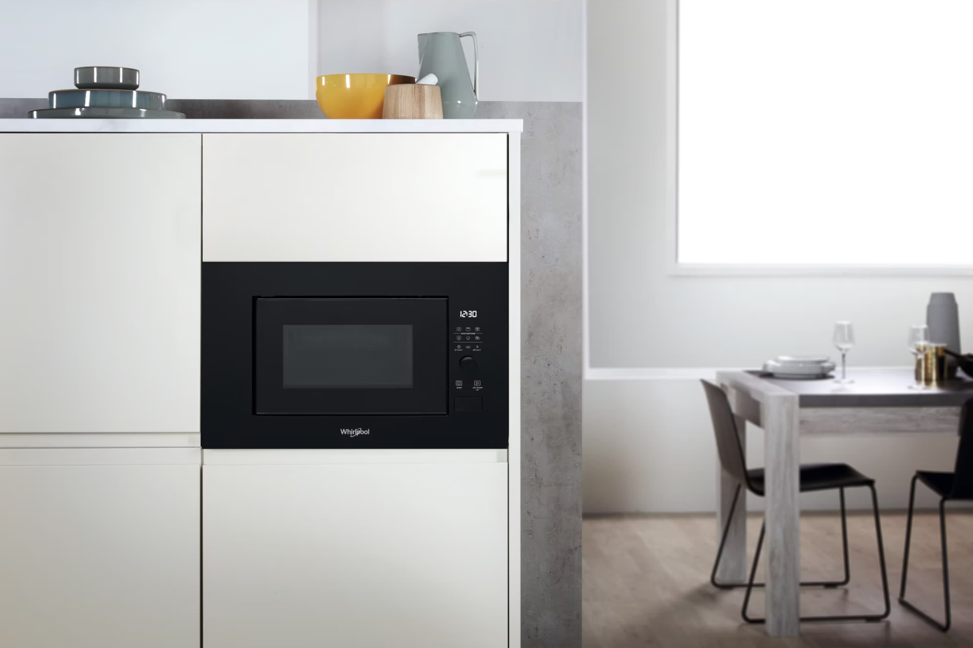 WHIRLPOOL microgolfoven met grill - 39cm - WMF200GNB