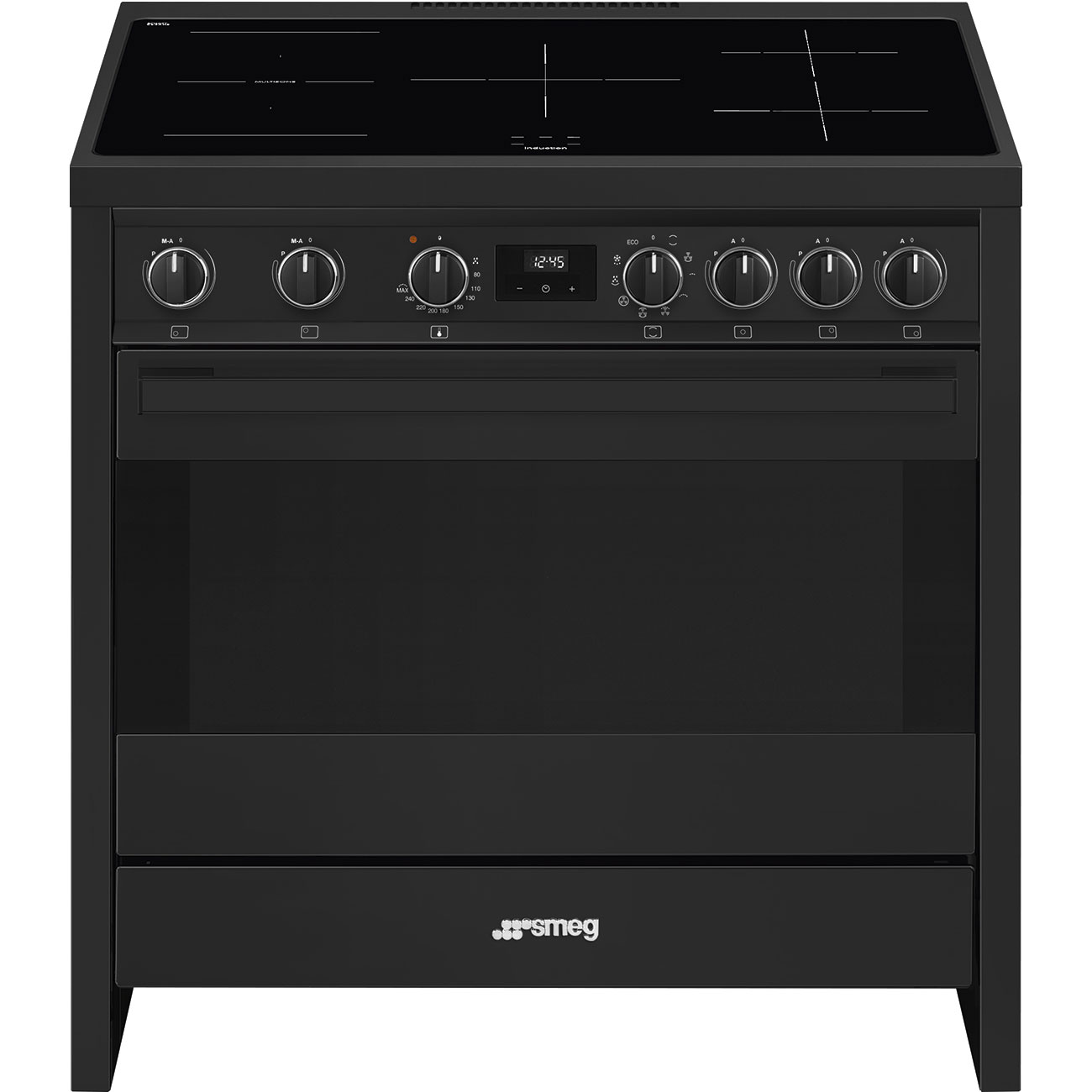 SMEG B95IMAN9 fornuis met inductie kookplaat - 90cm