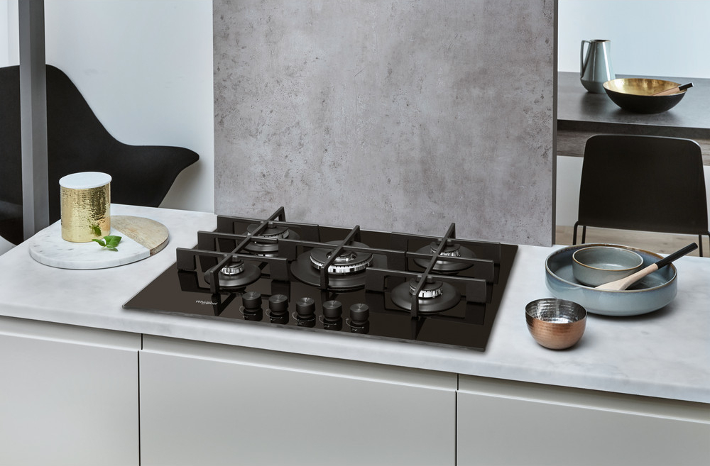 WHIRLPOOL gaskookplaat - 73cm - GOWL728NB