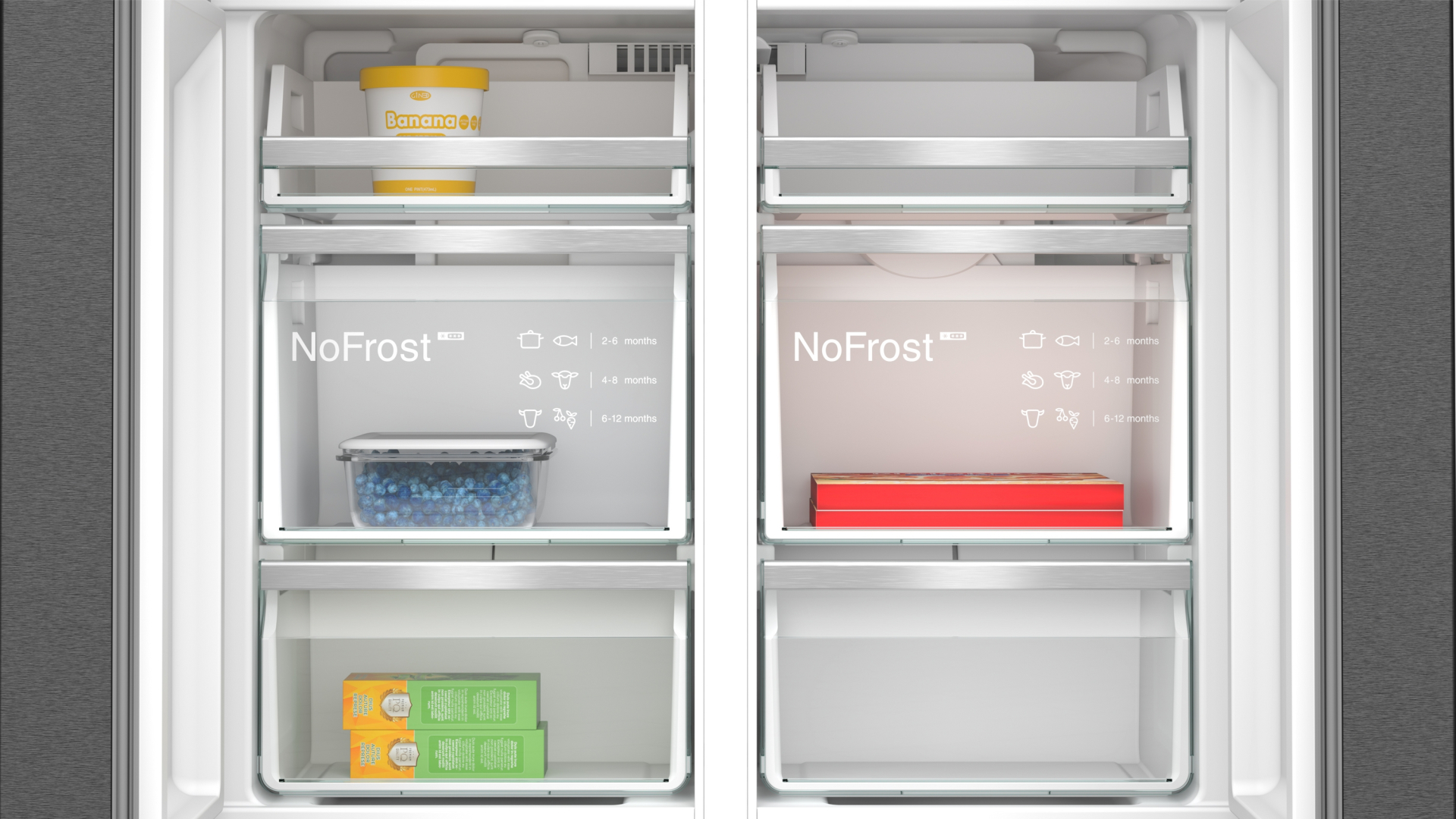SIEMENS IQ700 side-by-side - 183cm - KF96DPXEA