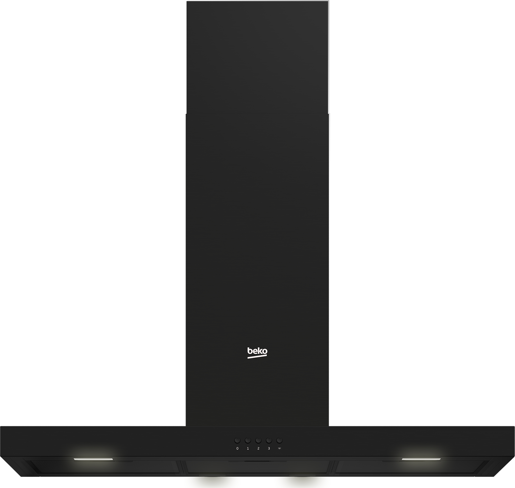 BEKO wandschouwdampkap - 90cm - BHCB96622BBB
