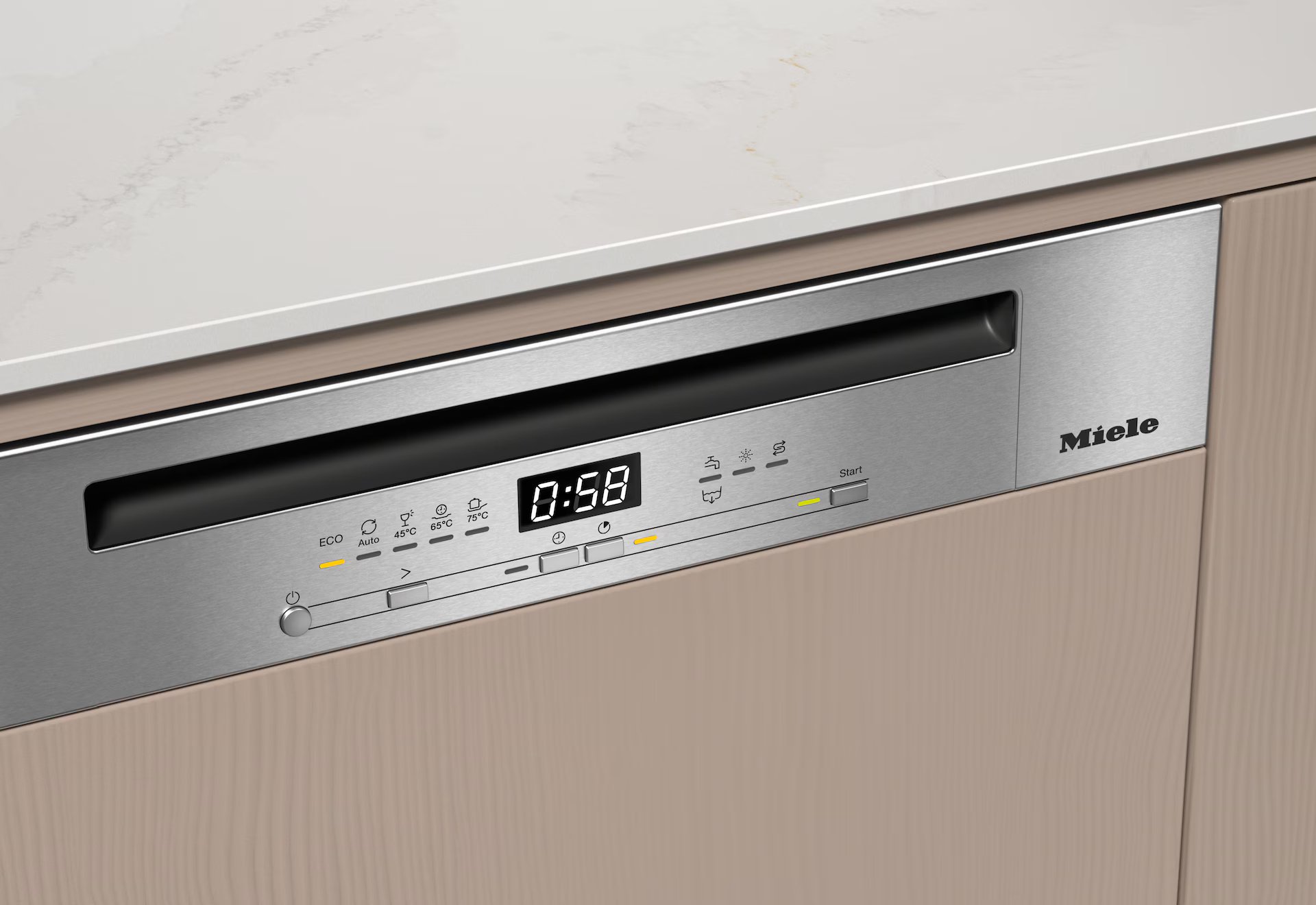 MIELE vaatwasser met bedieningspaneel - G5817SCIXXLACTIVEPLUSCS
