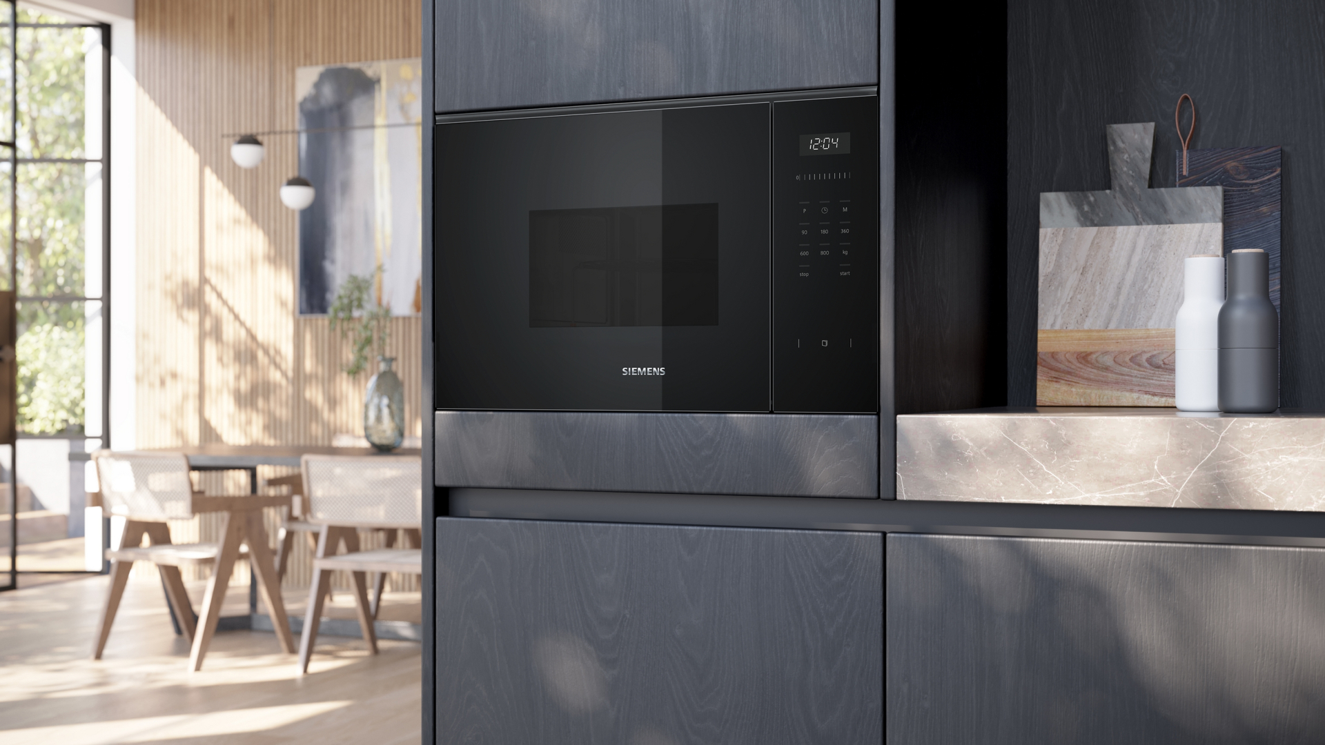 SIEMENS iQ500 microgolfoven - 38cm - BF525LMB1
