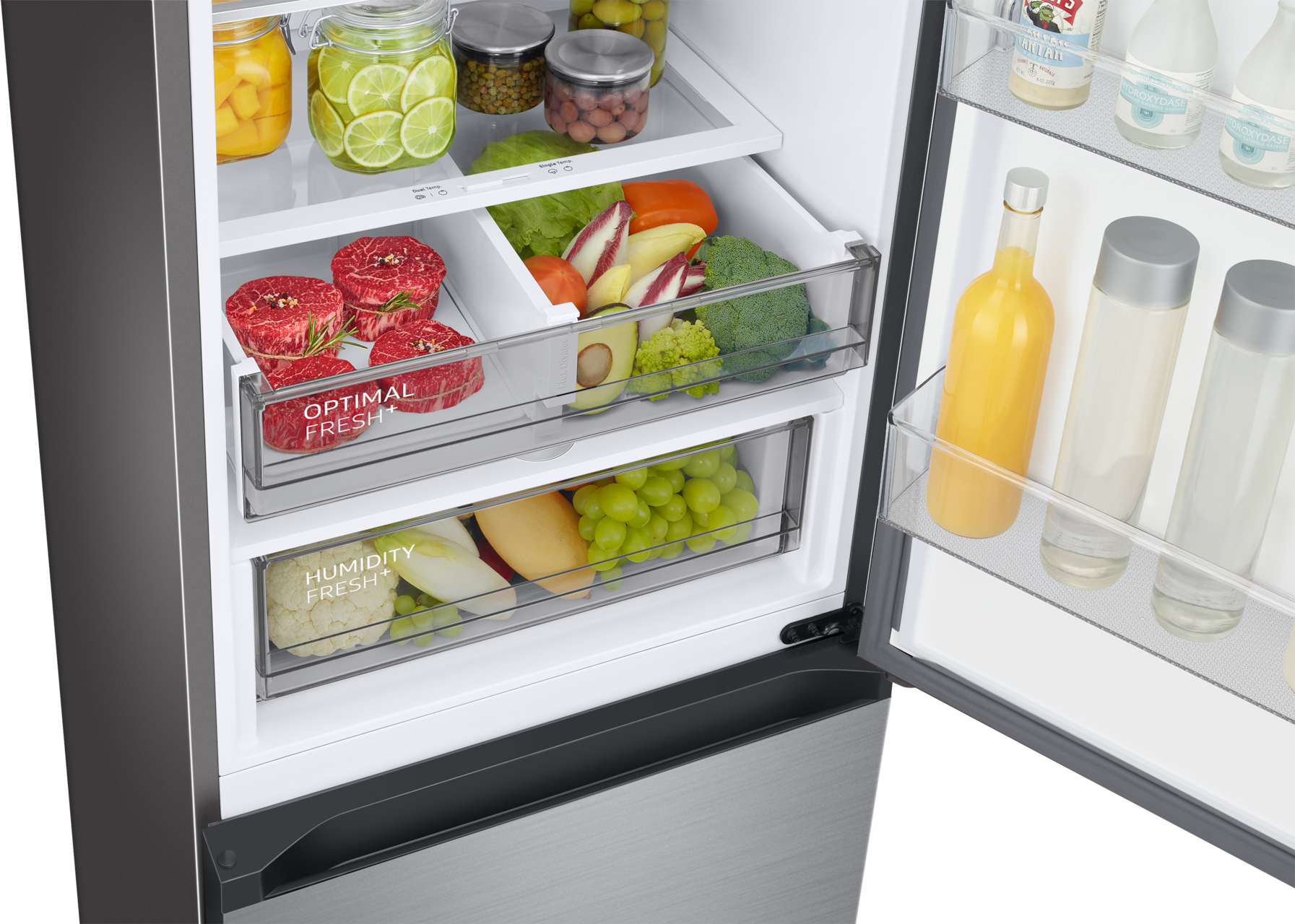 SAMSUNG Vrijstaande koel-vriescombinatie - RB38C7B5BS9/EF
