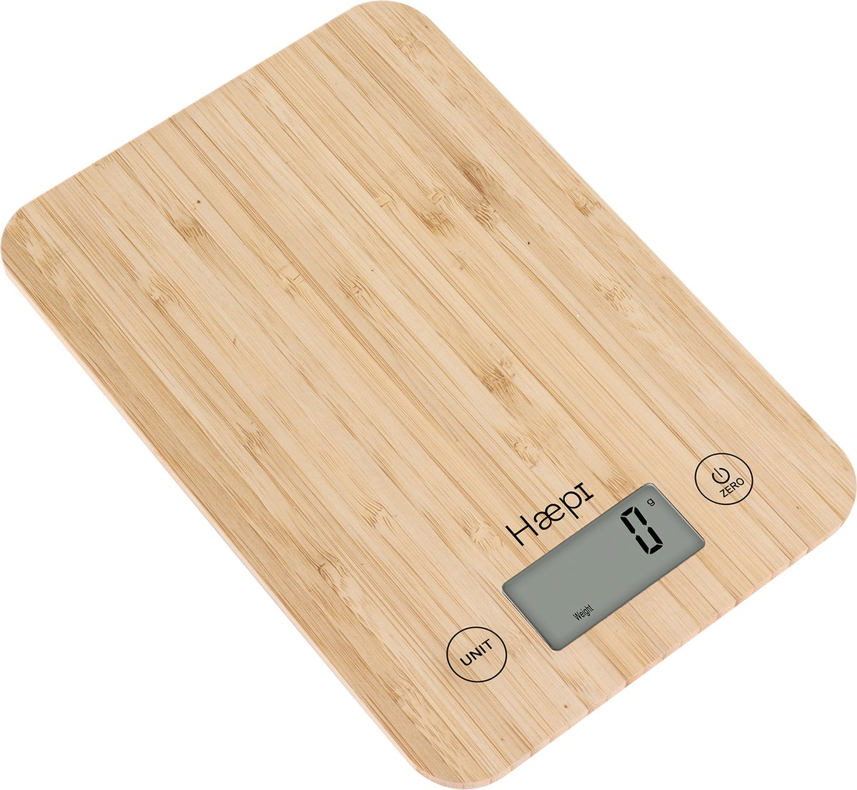 HAEPI Keukenweegschaal - HI-BAMBOO