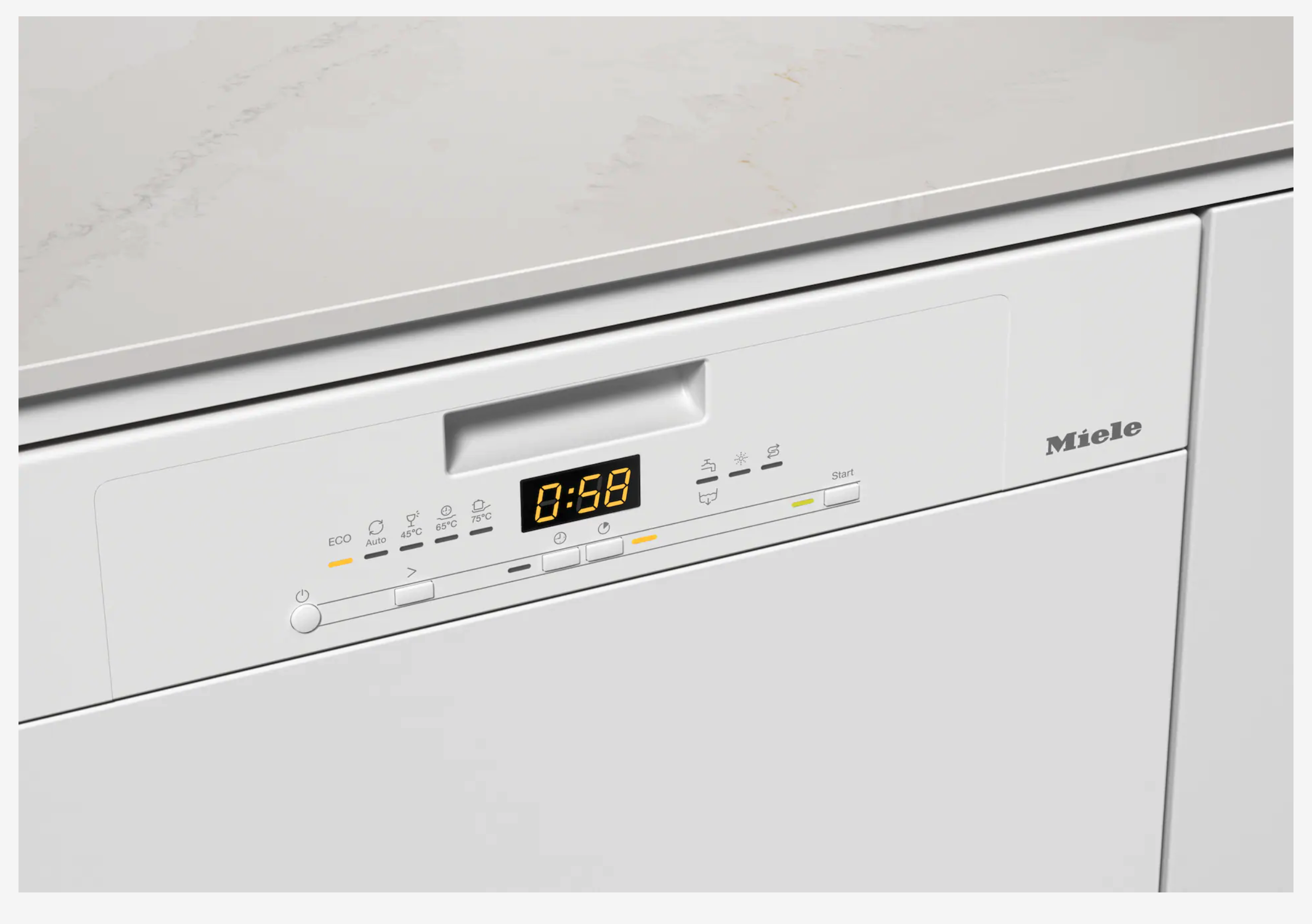 MIELE vaatwasser met bedieningspaneel - G5611SCIACTIVEBW