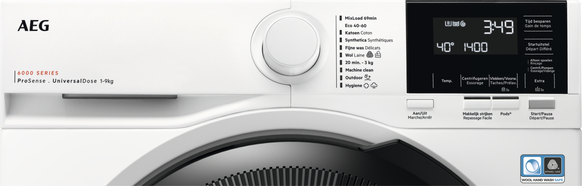 AEG 6000 wasmachine - LR63U944