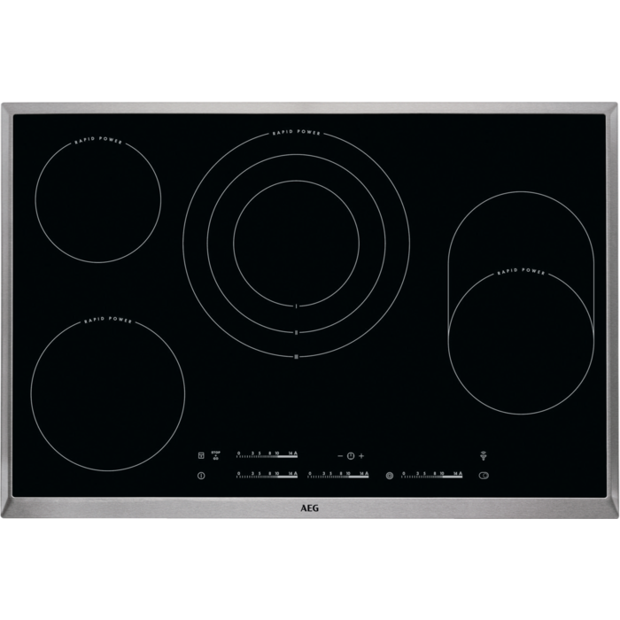 AEG HK854870XB 3000 vitrokeramische kookplaat - 77cm