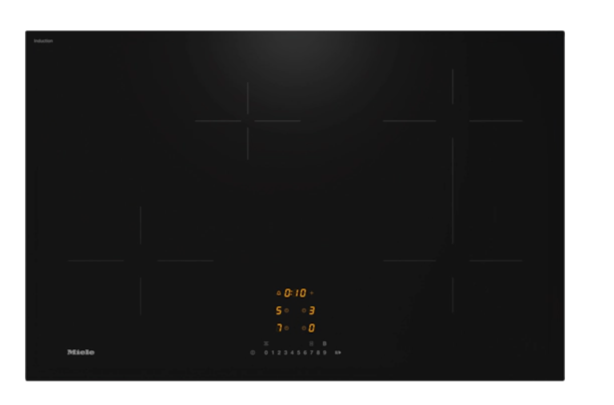MIELE inductiekookplaat - 76cm - KM7373FL